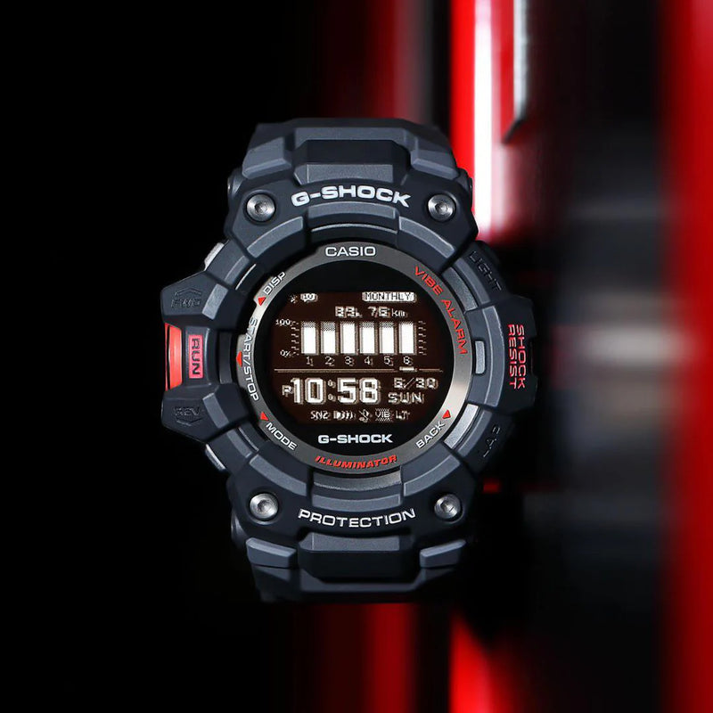 G-Shock Men's Black Resin Watch, Digital Dial | Gbd-100-1dr by i-watch