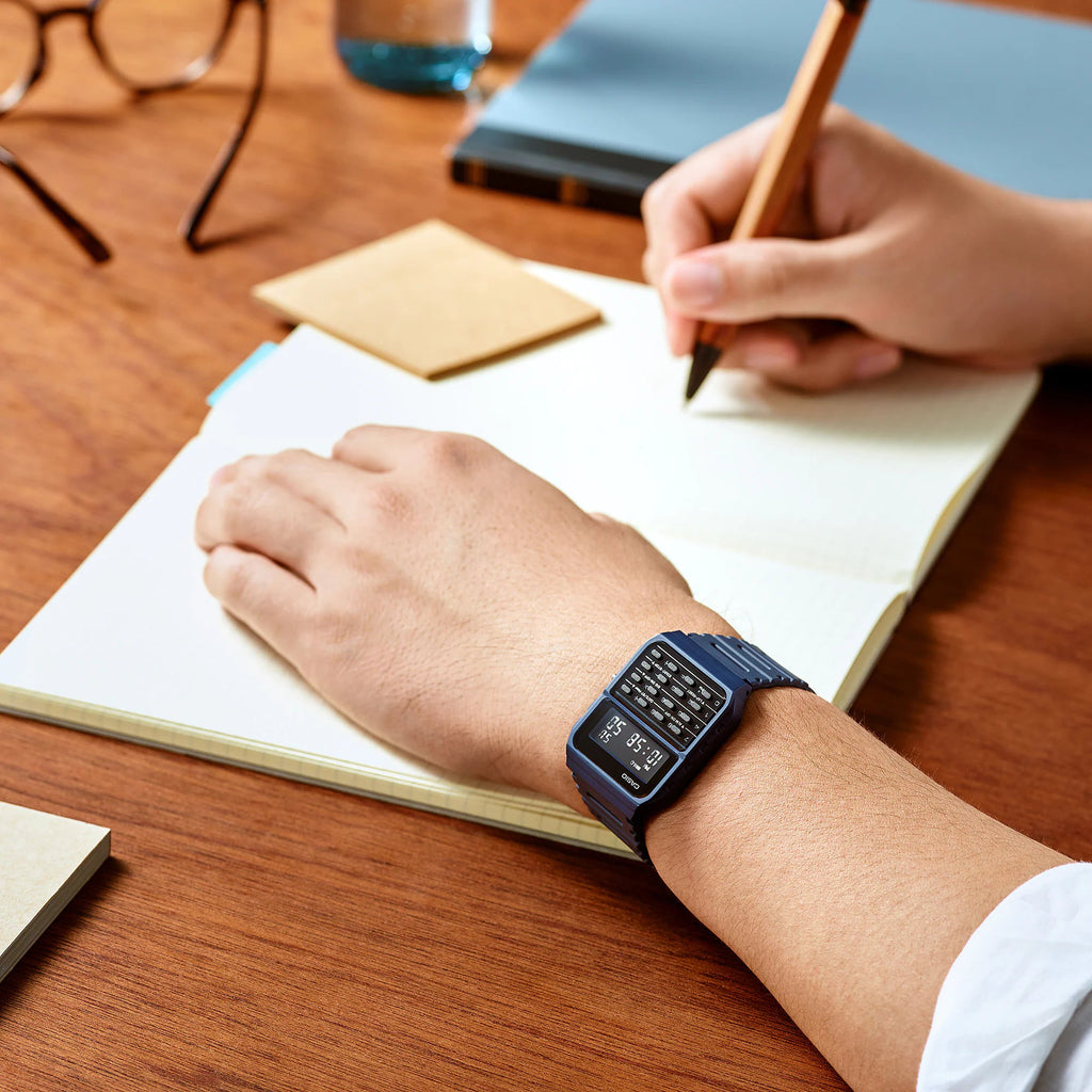 CASIO CA-53WF-2BDF - SPORTY BLUE DIGITAL WATCH WITH BUILT-IN CALCULATOR-i-Watch-3