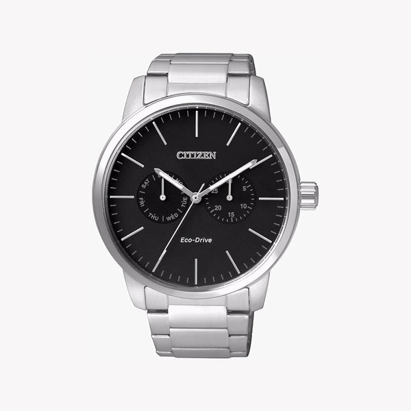 Citizen Eco-Drive Ao9040-52e - Stunning Silver Mens Watch With Smart Functions & Water Resistance by i-watch
