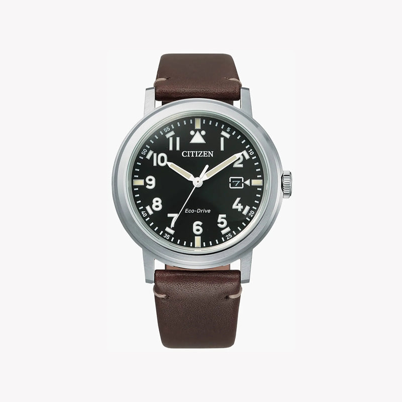 Citizen Aw1620-21e Bold Classic - Stunning Eco-Drive Men's Timepiece With Brown Leather Band by i-watch