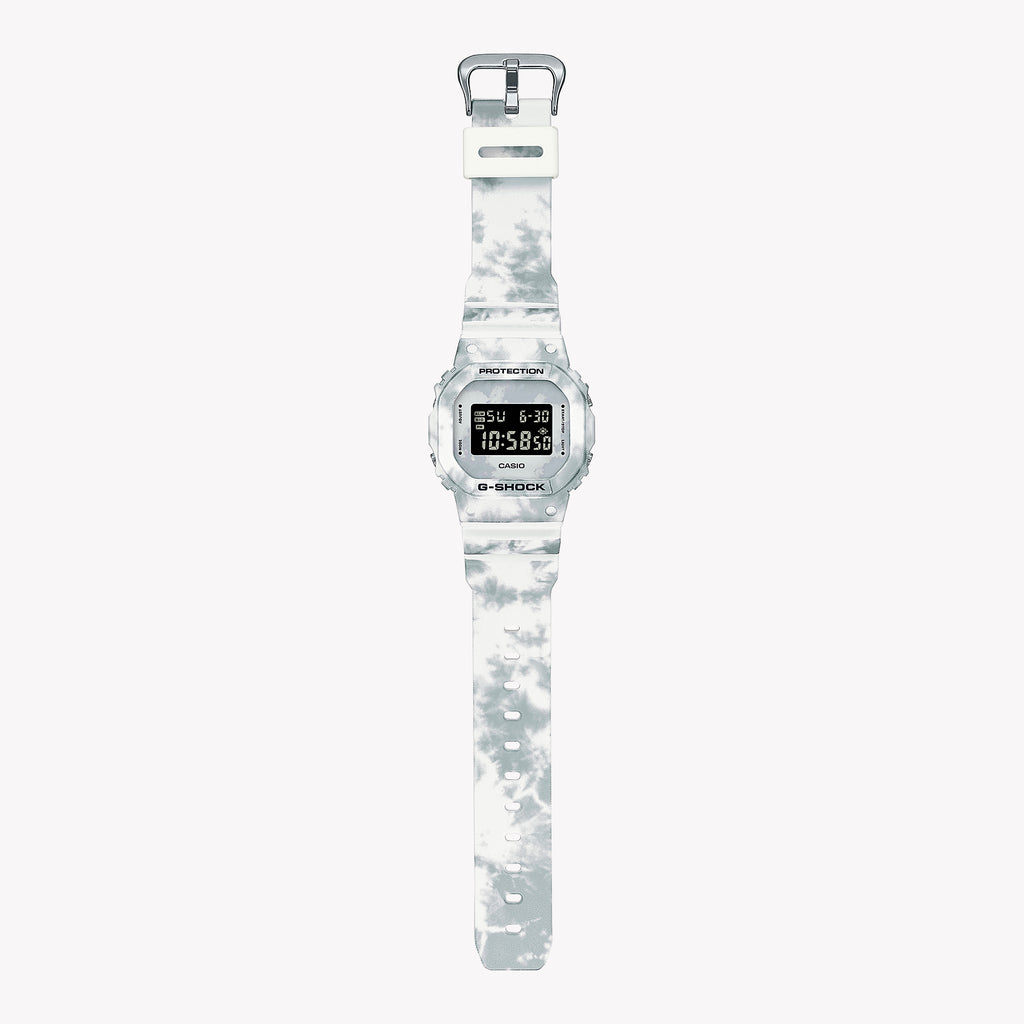 CASIO G-SHOCK DW-5600GC-7DR ADVENTURE READY - MONTRE POUR HOMMES EN RÉSINE BLANCHE ÉLÉGANTE