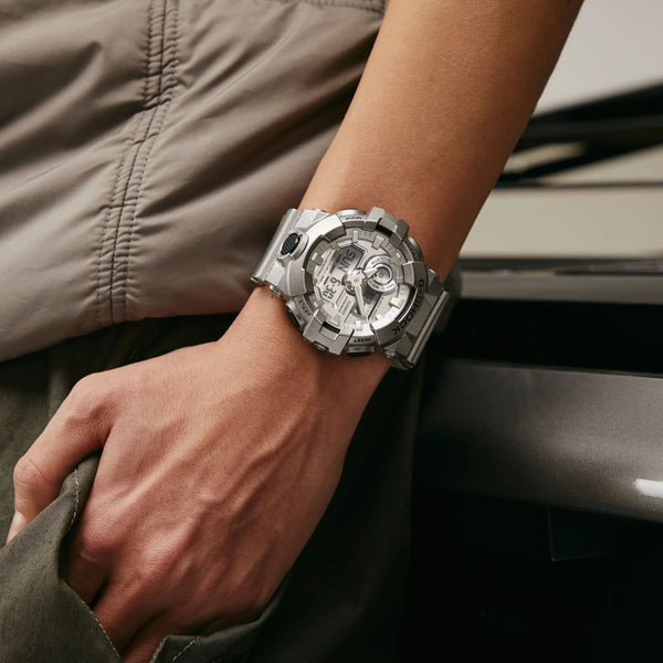 G-Shock Men's Gray Resin Watch, 200m Water Resistant | Ga-700ff-8adr by i-watch