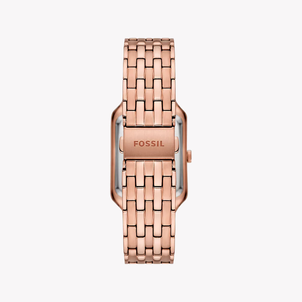 FOSSIL Women's Watch with Rose Gold Stainless Steel Case and Rose Gold Stainless Steel Band-i-Watch-3
