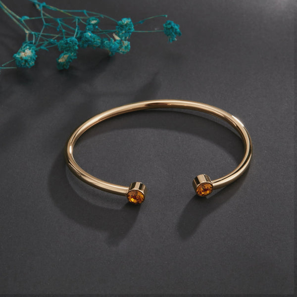 Zink Women's Gold Stainless Steel Bracelet | Zfbg001gt