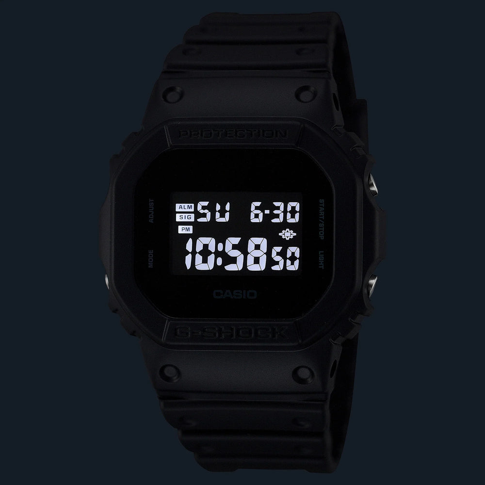 G-Shock Men's Black Resin Watch, Digital Dial | Dw-5600ubb-1dr by i-watch