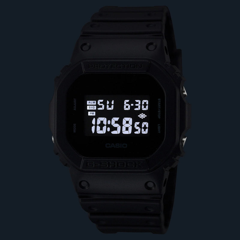 G-Shock Men's Black Resin Watch, Digital Dial | Dw-5600ubb-1dr by i-watch