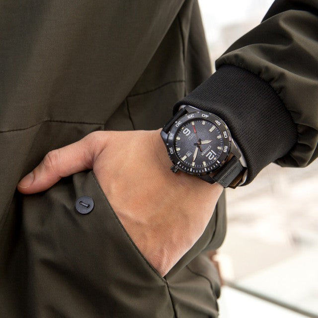 CITIZEN BI1045-05E BOLD PERFORMANCE - MEN'S BLACK STAINLESS STEEL SPORT WATCH-i-Watch-2