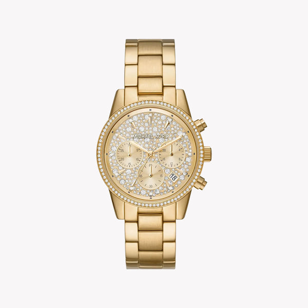 Michael Kors Women's Gold Stainless Steel Watch, Gold Dial | Mk7310 by i-watch