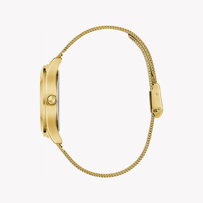 Guess Women's Gold Stainless Steel Watch, Gold Dial | Gw0835l2 by i-watch