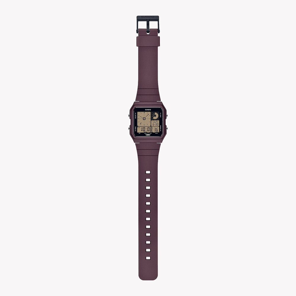 Casio Lf-20w-5adf Adventure-Ready - Robust Brown Resin Watch For Active Lifestyles by i-watch