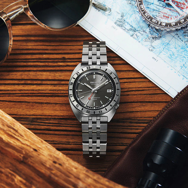 Seiko Prospex Men's Silver Stainless Steel, Grey Dial | Spb411j1