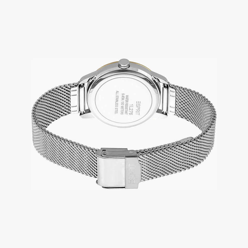 ESPRIT Women's Watch with Silver Stainless Steel Case and Silver Stainless Steel Band-i-Watch-3