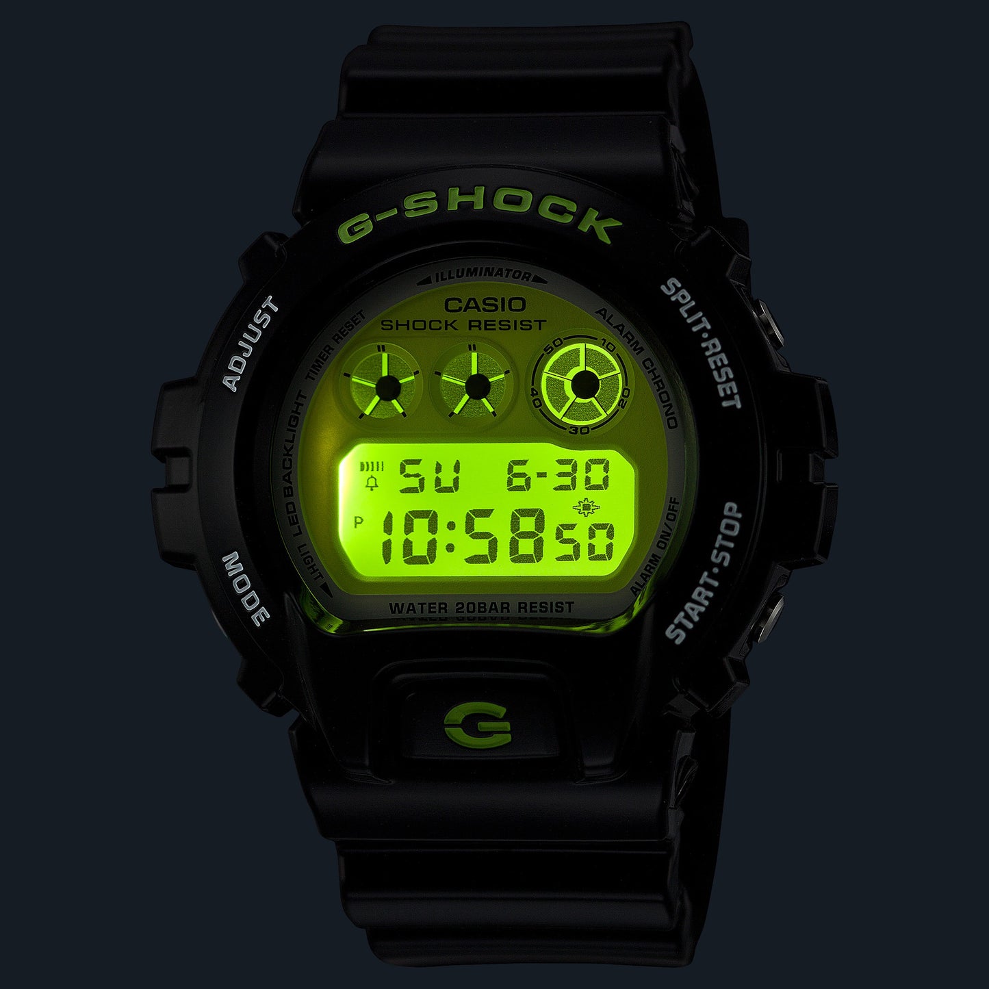 CASIO G-SHOCK DW-6900RCS-1 OVERSIZE - CRAZY COLOURS SERIE Men's Watch