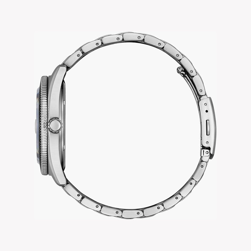 Citizen Men's Silver Watch, Orange Dial | Aw1760-81x by i-watch