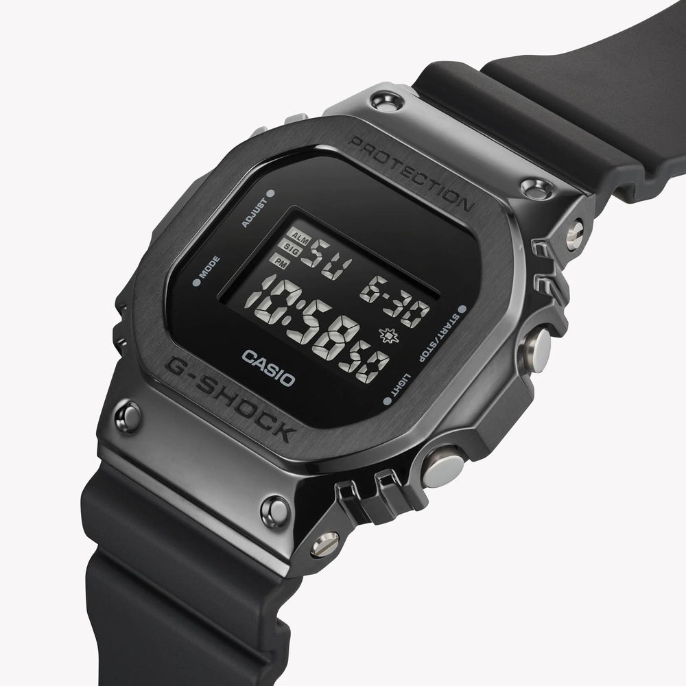 Casio G-Shock Gm-5600ub-1dr - Bold Style, Unmatched Strength Men's Watch With Black Ion-Plated Bezel And Resin Band by i-watch