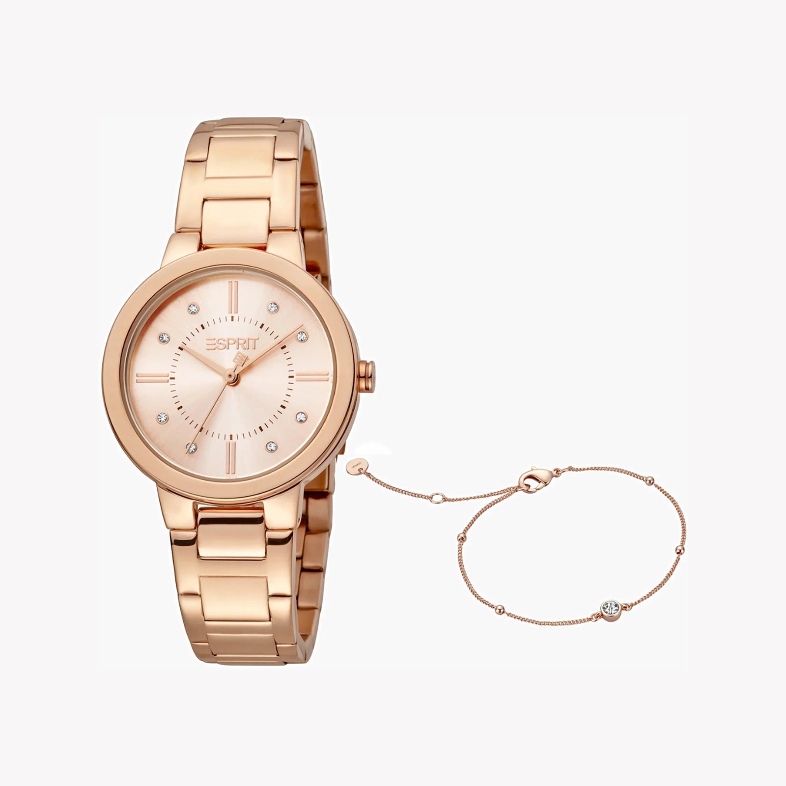 Esprit Women's Rose Gold Watch, Stainless Steel Band | Es1l197m0035 by i-watch