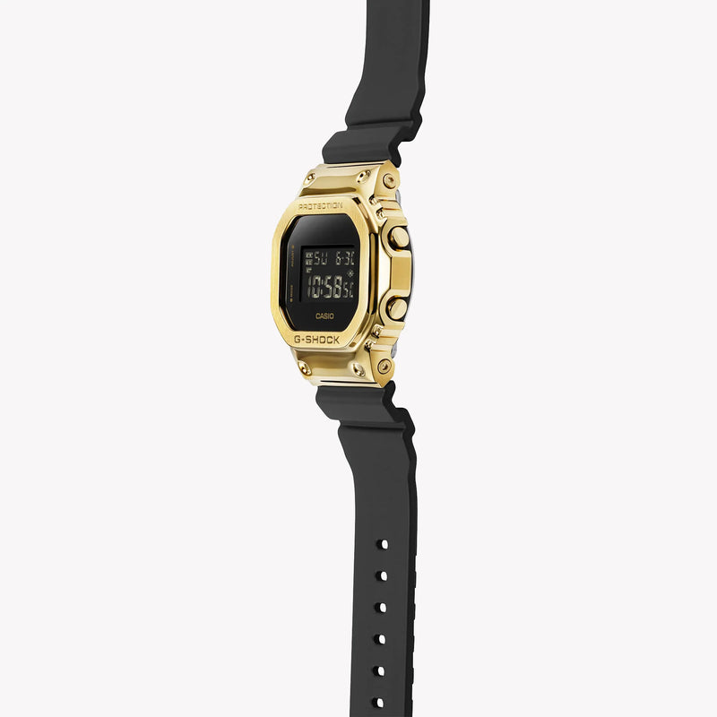 G-Shock Men's Gold & Black Resin Watch, Stainless Steel | Gm-5600g-9dr by i-watch