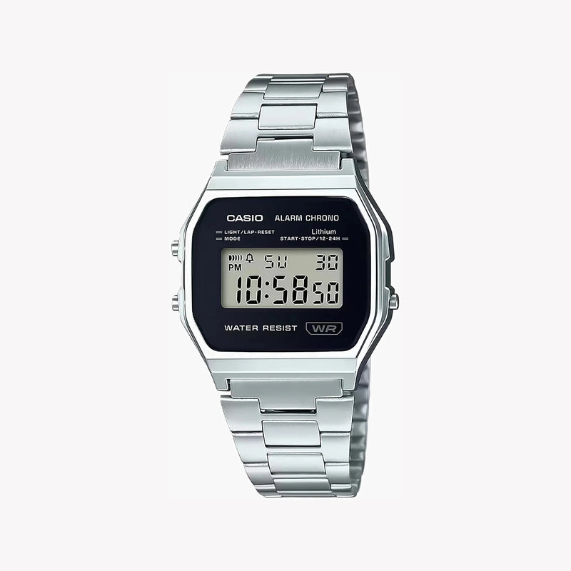 Casio Unisex Resin & Metal Watch, Stylish & Durable | A158wea-1ef by i-watch