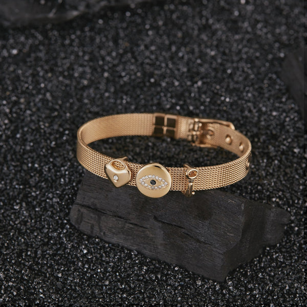 Zfbr001g1 Zink Women's Bracelets by i-watch