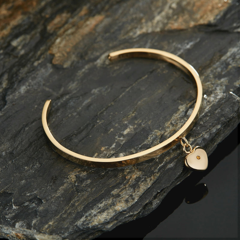 Zink Women's Gold Stainless Steel Bracelet | Zfbg009g