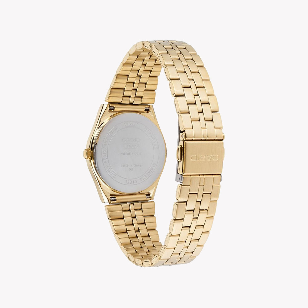 CASIO MTP-B145G-9AV BOLD LUXURY - MEN'S GOLD STAINLESS STEEL WATCH WITH DATE DISPLAY-i-Watch-3