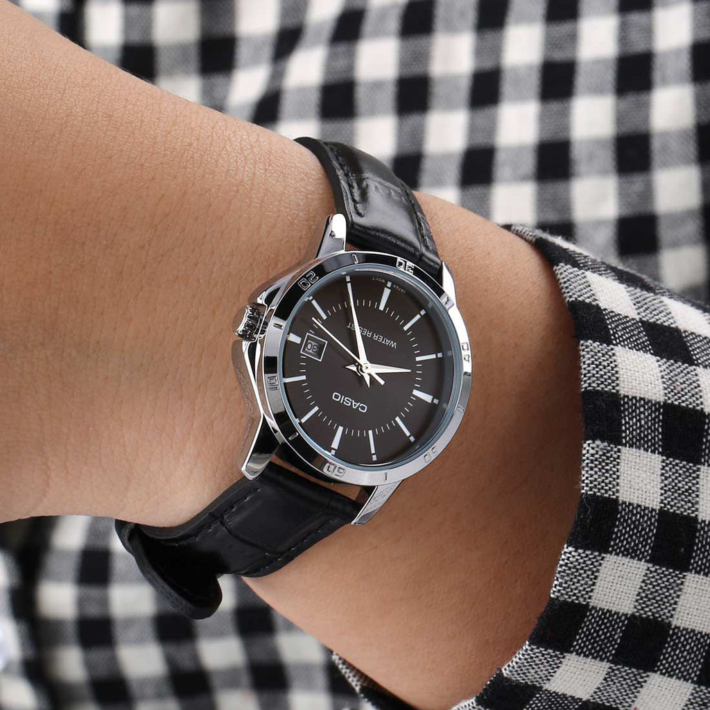 CASIO LTP-V004L-1AUDF ELEGANT SPORTY TIMEPIECE - STYLISH LEATHER & WATER-RESISTANT DESIGN-i-Watch-3