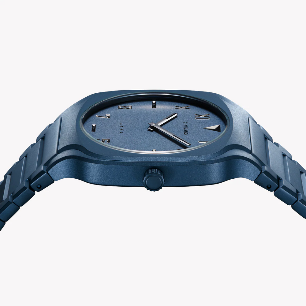 D1 MILANO Unisex Blue Stainless Steel Watch, Blue Dial | D1-SQBJ09 by i-watch