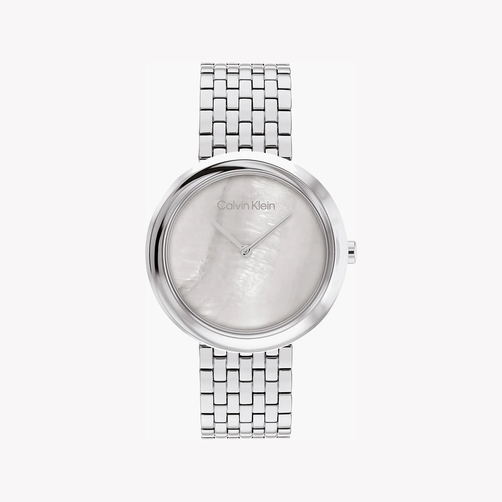 Ck Calvin Klein Women's Silver Watch, Stainless Steel | 25200320 by i-watch