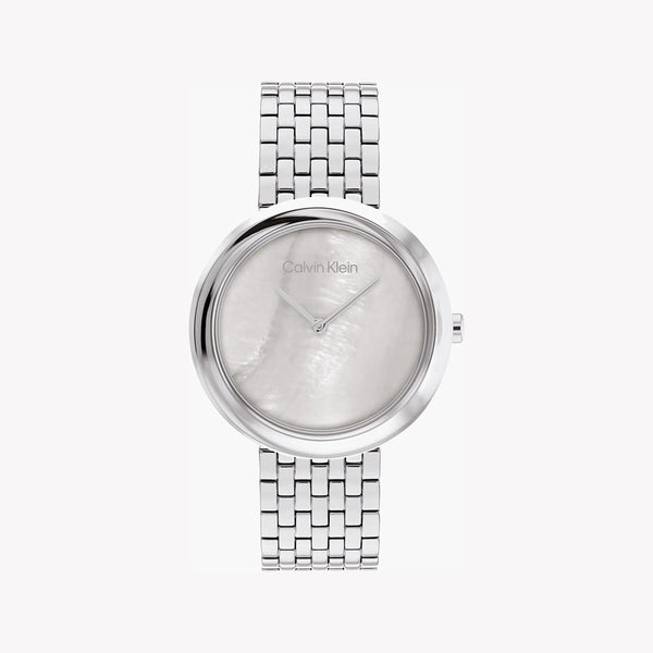 Ck Calvin Klein Women's Silver Watch, Stainless Steel | 25200320 by i-watch