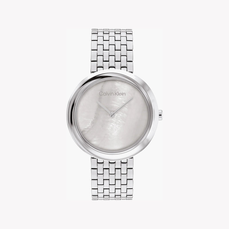 Ck Calvin Klein Women's Silver Watch, Stainless Steel | 25200320 by i-watch