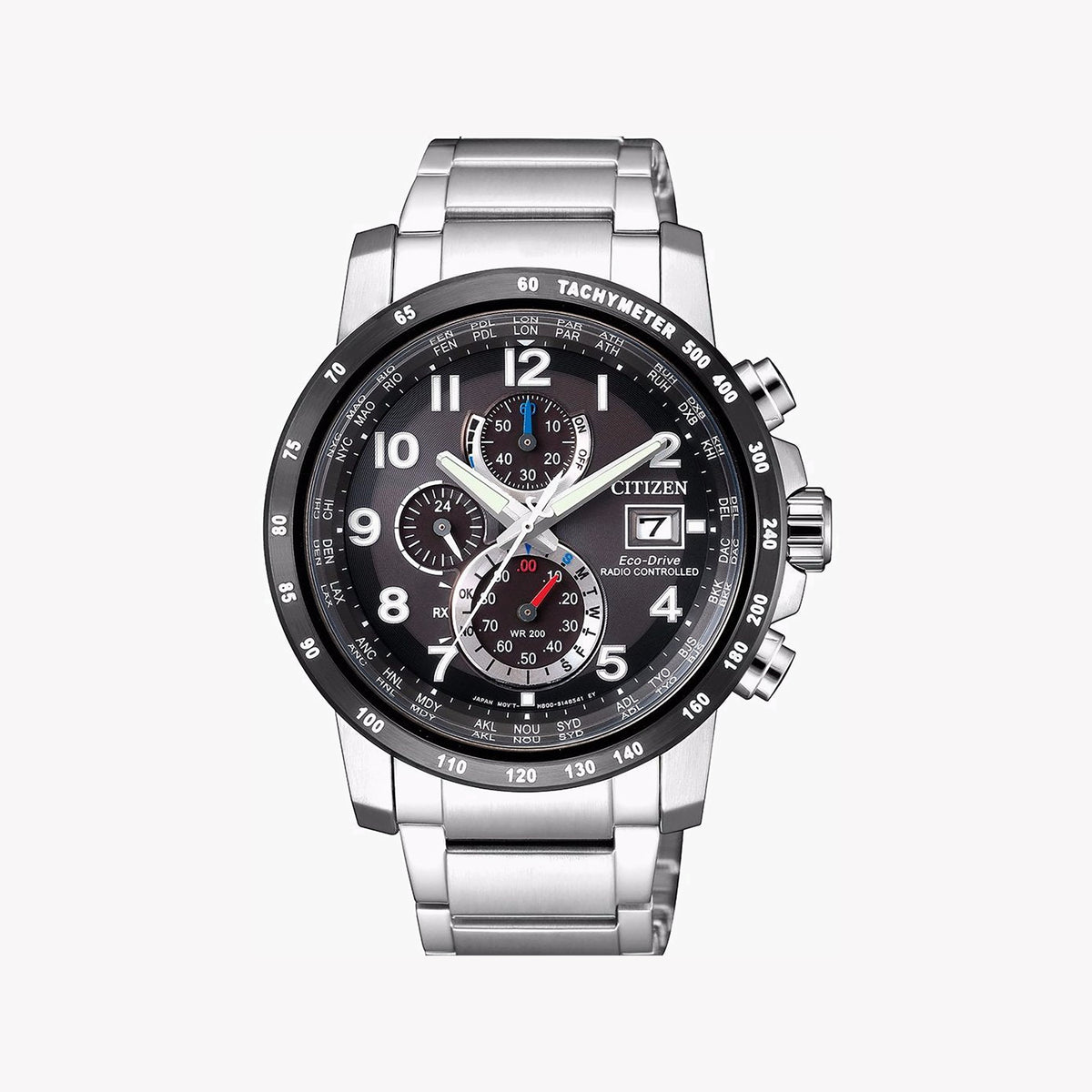 CITIZEN AT8124-83E ELEGANT POWER - MEN'S ECO-DRIVE CHRONOGRAPH TIMEPIECE