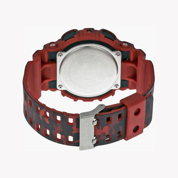 Casio G-Shock Ga100cm-4a Bold Red Fusion - Men's Tough & Stylish Timepiece by i-watch