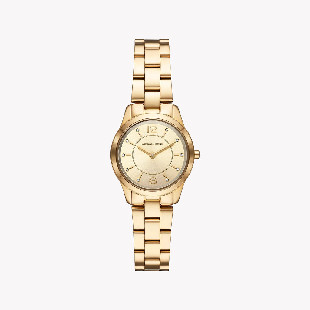 MICHAEL KORS MK6590 GOLD GLAMOUR - ELEGANT WOMEN'S TIMEPIECE with Chic Style & Functional Design