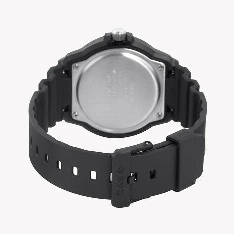 Casio Men's Black Resin Watch, Yellow Dial | Mrw-200h-9bvdf by i-watch