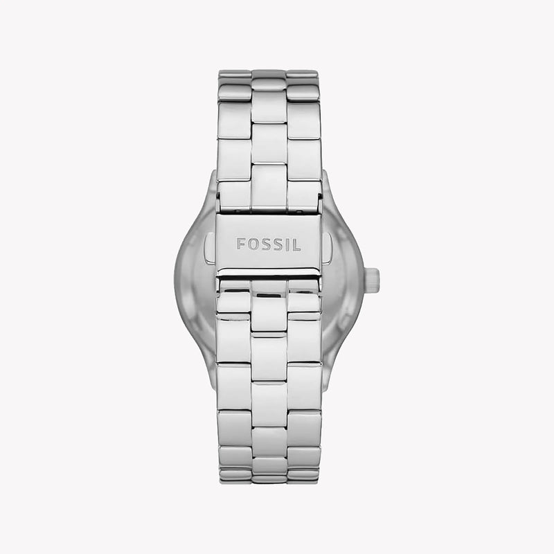 Fossil Women's Silver Stainless Steel Watch, Silver Dial | Bq3649 by i-watch