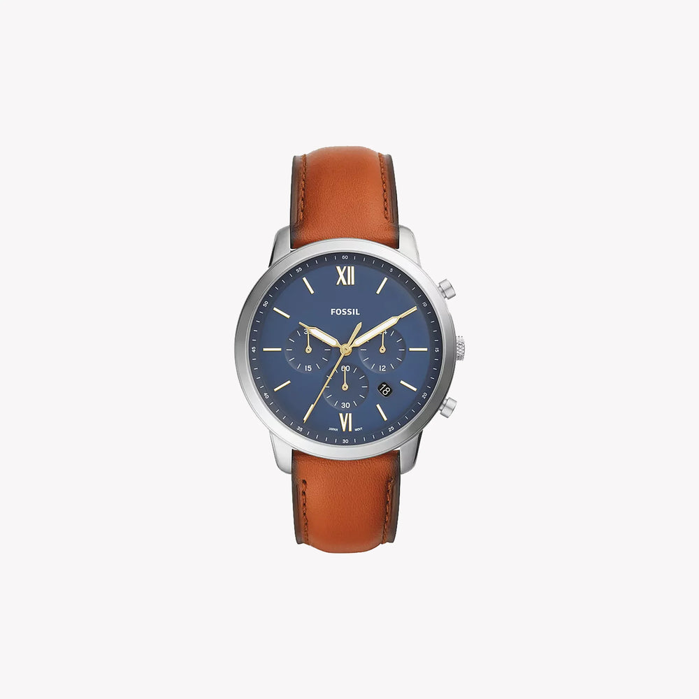 Fossil Men's Stainless Steel Watch, Blue Dial | Fs5453 by i-watch