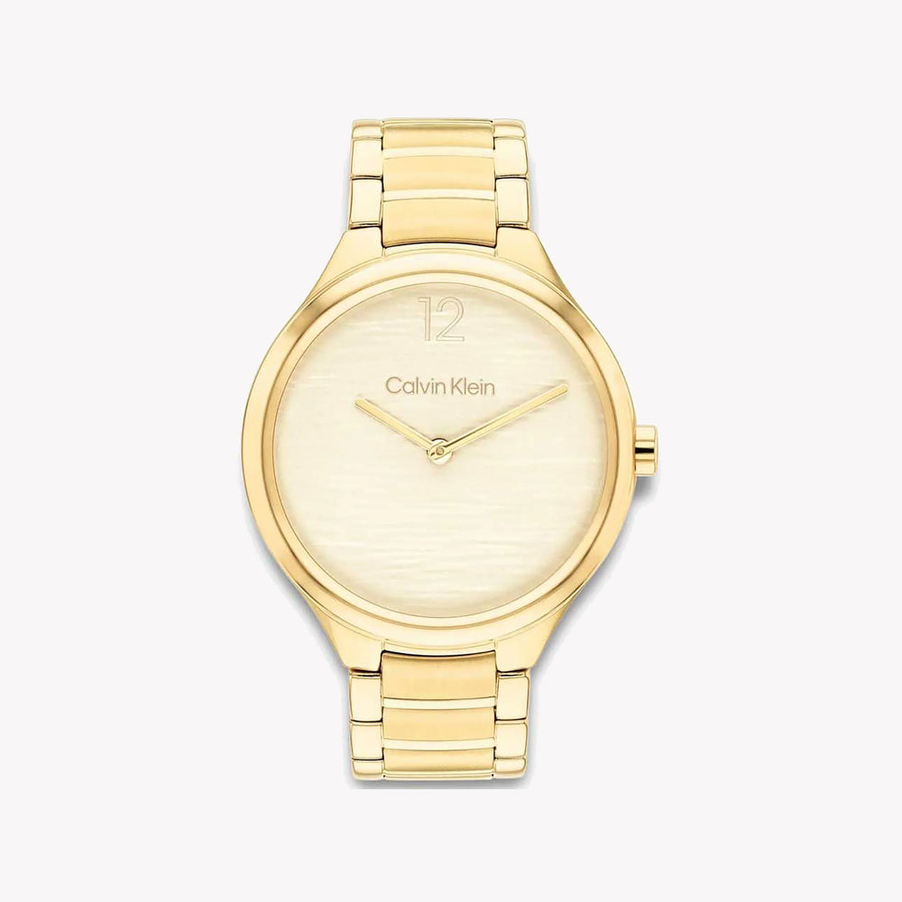 Ck Calvin Klein Men's Gold Watch, Stainless Steel | K3m211c6 by i-watch