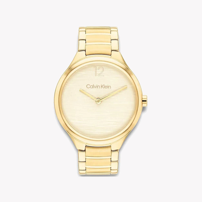 Ck Calvin Klein Men's Gold Watch, Stainless Steel | K3m211c6 by i-watch