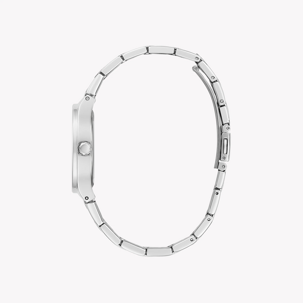 Guess Women's Silver Stainless Steel Watch, Black Dial | Gw0615l1 by i-watch