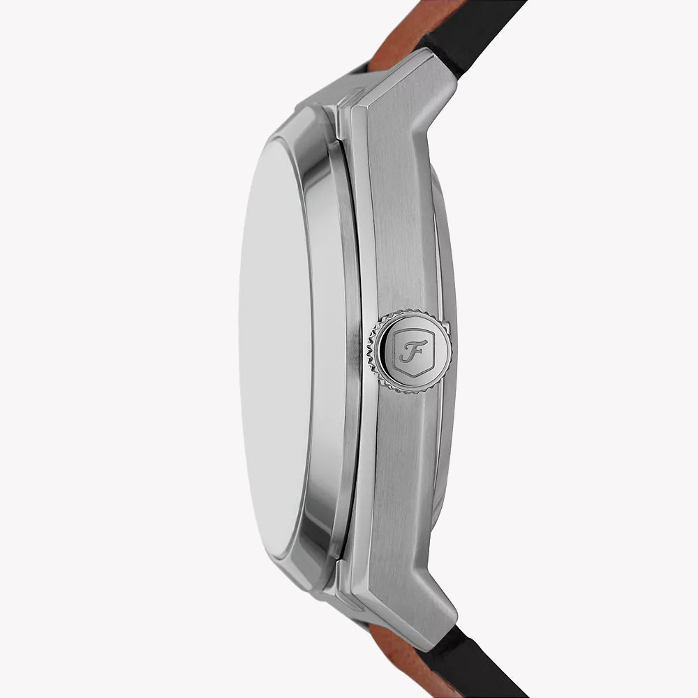 FOSSIL ME3261 RUGGED ELEGANCE - MODERN MEN'S TIMEPIECE WITH GREEN DIAL AND LEATHER BAND-i-Watch-2