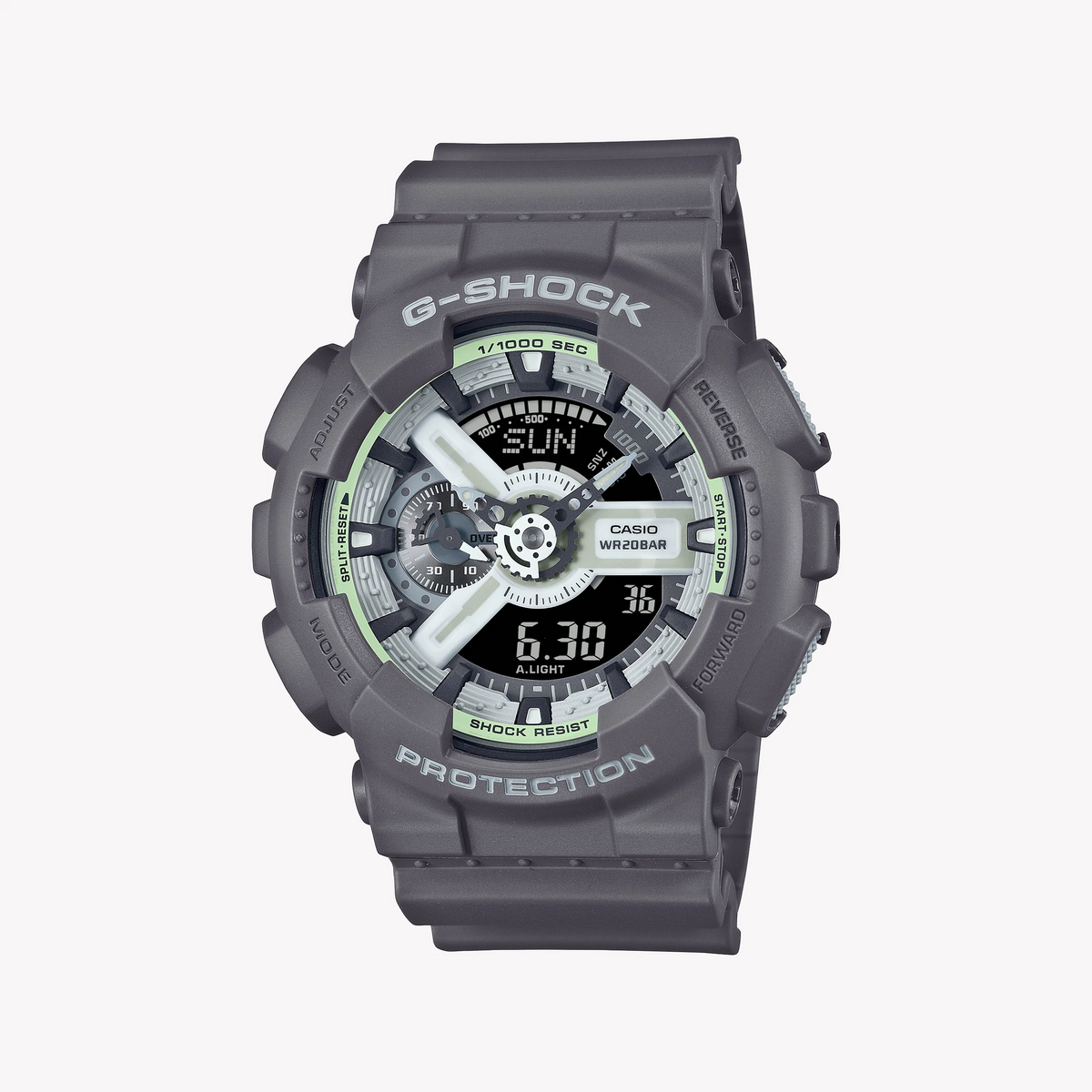 G-Shock Men's Dark Gray Resin Watch, Sporty Design | Ga-110hd-8adr by i-watch