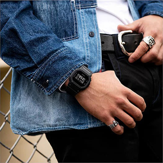 Casio G-Shock Men's Black Resin Watch, Black Dial | Dw-5600bb-1er by i-watch