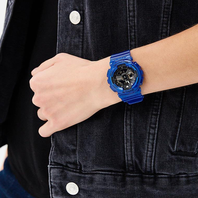 Ba-110cr-2adr Baby-G Adventurist - Vibrant Blue Stylish Women's Watch With Rugged Functionality by i-watch