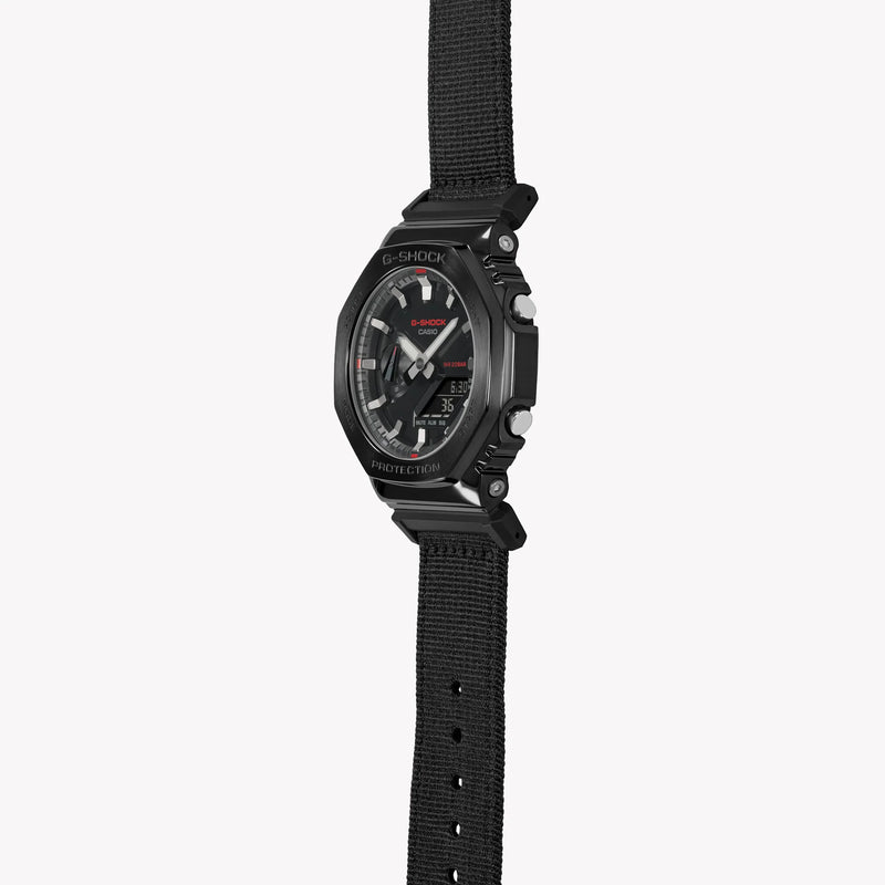 G-Shock Men's Black Stainless Steel, Black Resin | Gm-2100cb-1adr by i-watch