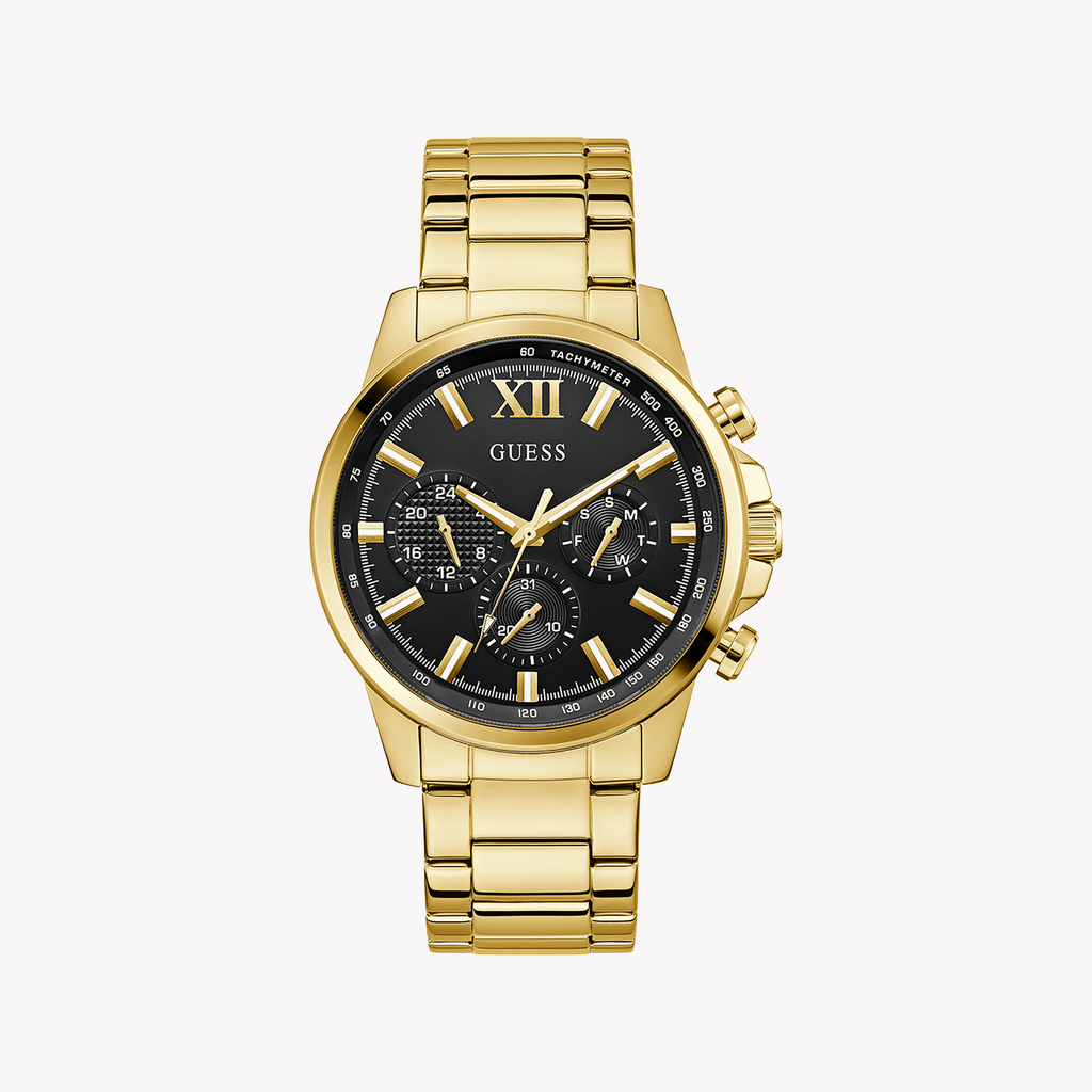 GUESS GW0900G3 Men's Gold Stainless Steel Watch-i-Watch