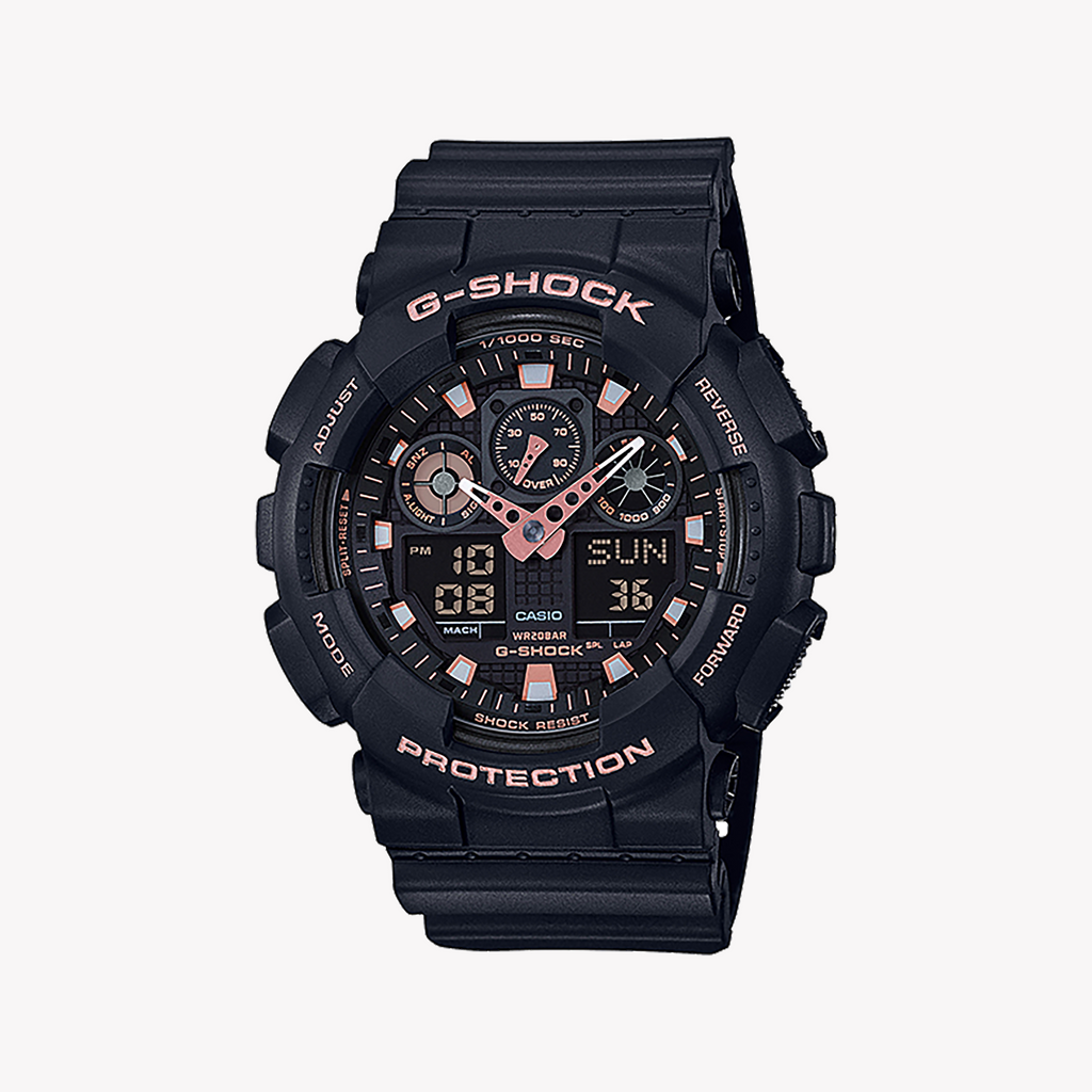 CASIO G-SHOCK GA-100GBX-1A4DR - BOLD RUGGED UNISEX TIMEPIECE FOR ADVENTUROUS SPIRITS