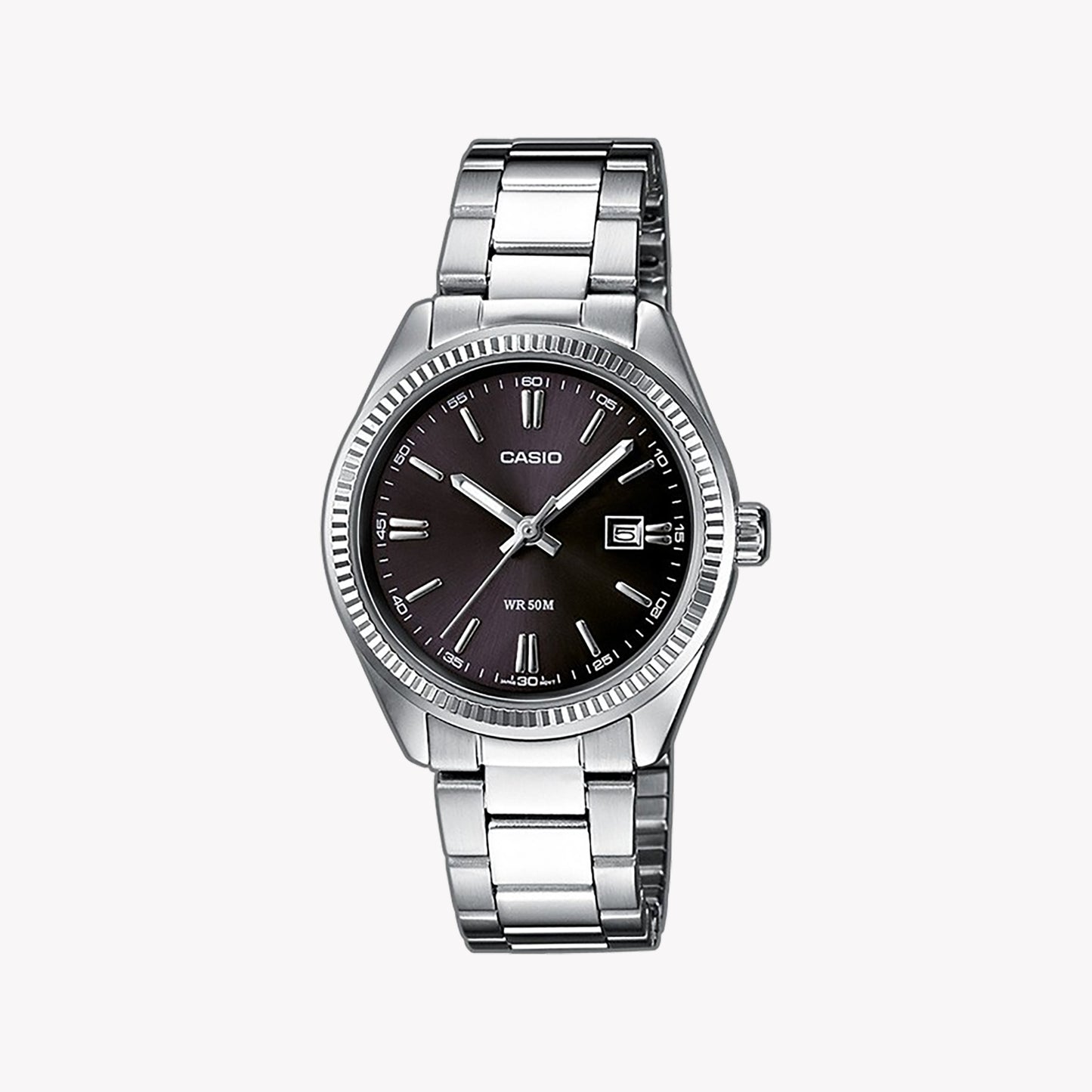 Casio Collection Schwarze LTP-1302D-1A1VDF Damenuhr