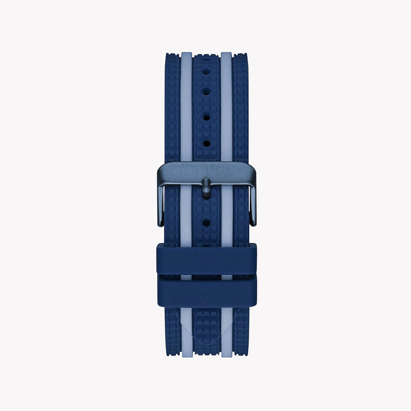 Guess Men's Blue Silicone Watch, Blue Dial | Gw0055g2 by i-watch