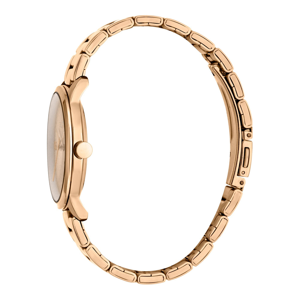 Esprit Women's Watch With Rose Gold Stainless Steel Case And Rose Gold Stainless Steel Band by i-watch