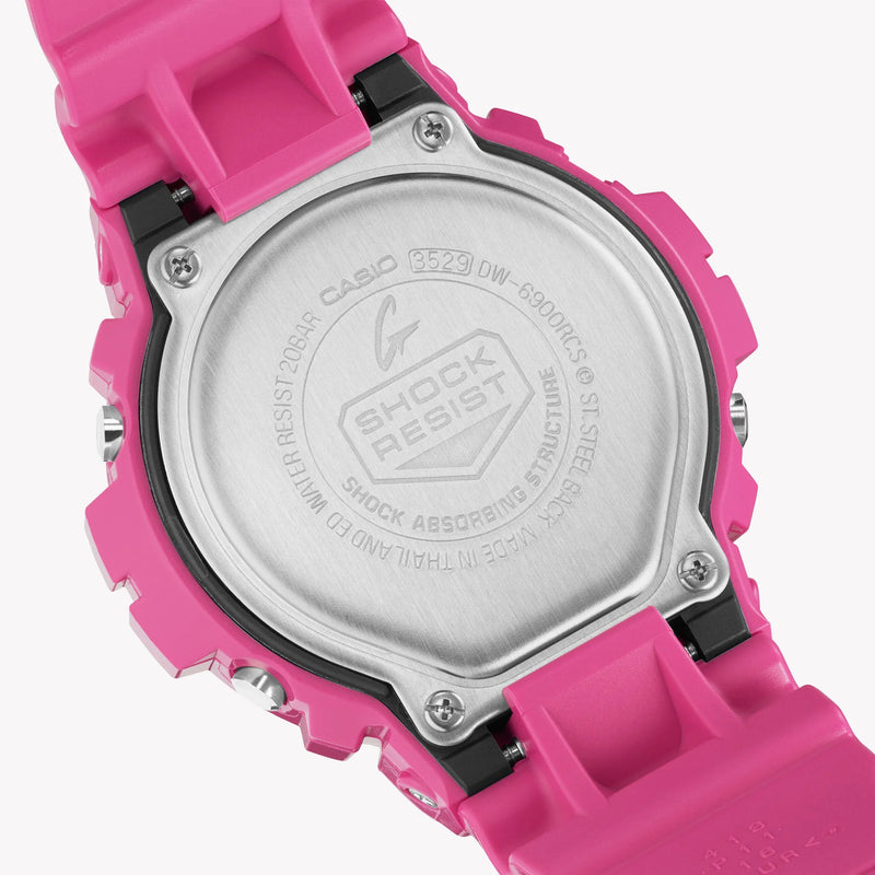 Vibrant Performance Women's Pink Resin Watch, Digital | Dw-6900rcs-4er by i-watch